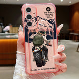 Coque montagne et moto pour Samsung Galaxy