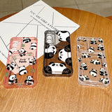 Coque panda assis pour Samsung Galaxy