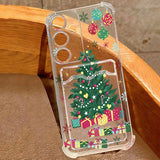 Coque sapin de Noël pour Samsung Galaxy