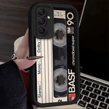 Coque Motif Cassette Rétro pour Samsung Galaxy