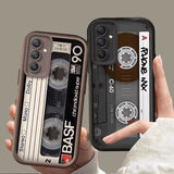 Coque Motif Cassette Rétro pour Samsung Galaxy