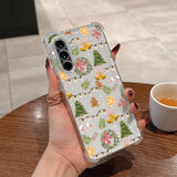 Coque Noël Kawaii Mignonne pour Samsung Galaxy