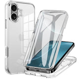 Coque 360° intégrale transparente avant et arrière pour iPhone