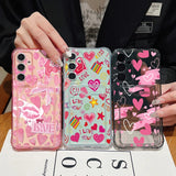Coque cœurs Love pour Samsung Galaxy