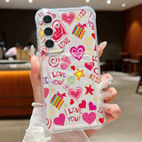 Coque cœurs Love pour Samsung Galaxy