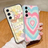 Coque cœur coréen pour Samsung Galaxy