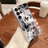Coque papillons violets pour Samsung Galaxy
