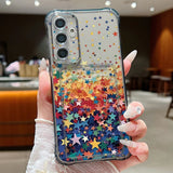 Coque étoiles roses pour Samsung Galaxy