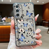 Coque papillon rose pour Samsung Galaxy