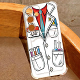 Coque infirmière et blouse blanche pour Samsung Galaxy