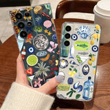 Coque étoile de mer et pieuvre pour Samsung Galaxy