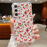 Coque Noël bonnets et pères Noël pour Samsung Galaxy