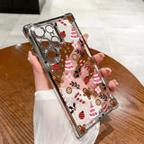 Coque Motif de Noël Élégant pour Samsung Galaxy
