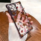 Coque Motif de Noël Élégant pour Samsung Galaxy