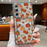 Coque Halloween fantômes et citrouilles pour Samsung Galaxy