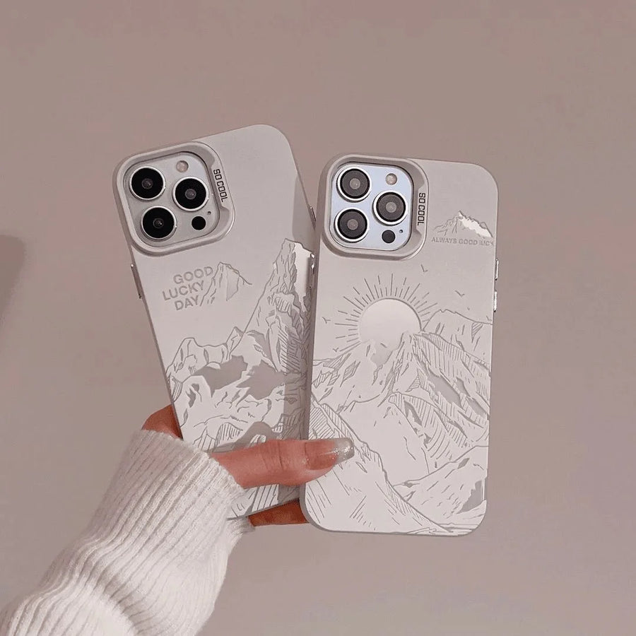 Coque Montagne enneigée