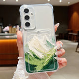 Coque montagne et moto pour Samsung Galaxy