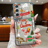 Coque Noël bonnets et pères Noël pour Samsung Galaxy