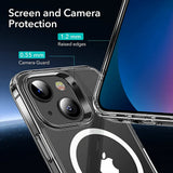 Coque silicone magnétique pour iPhone 13 à 17