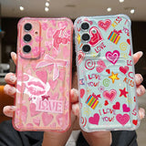 Coque cœurs Love pour Samsung Galaxy