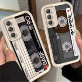 Coque Motif Cassette Rétro pour Samsung Galaxy