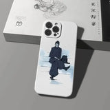 Coque Jujutsu Kaisen Silicone Souple Blanche pour iPhone